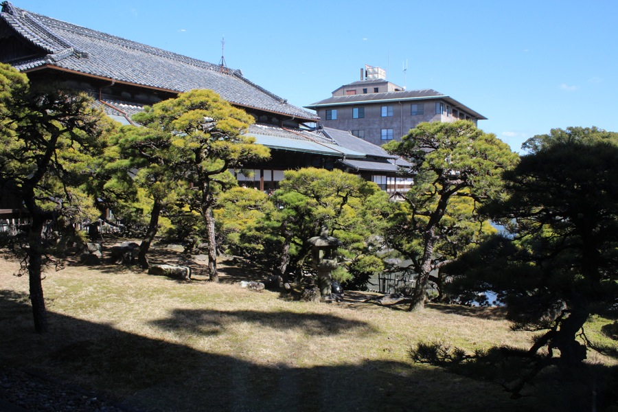 由對月館也可望松濤園的靚景