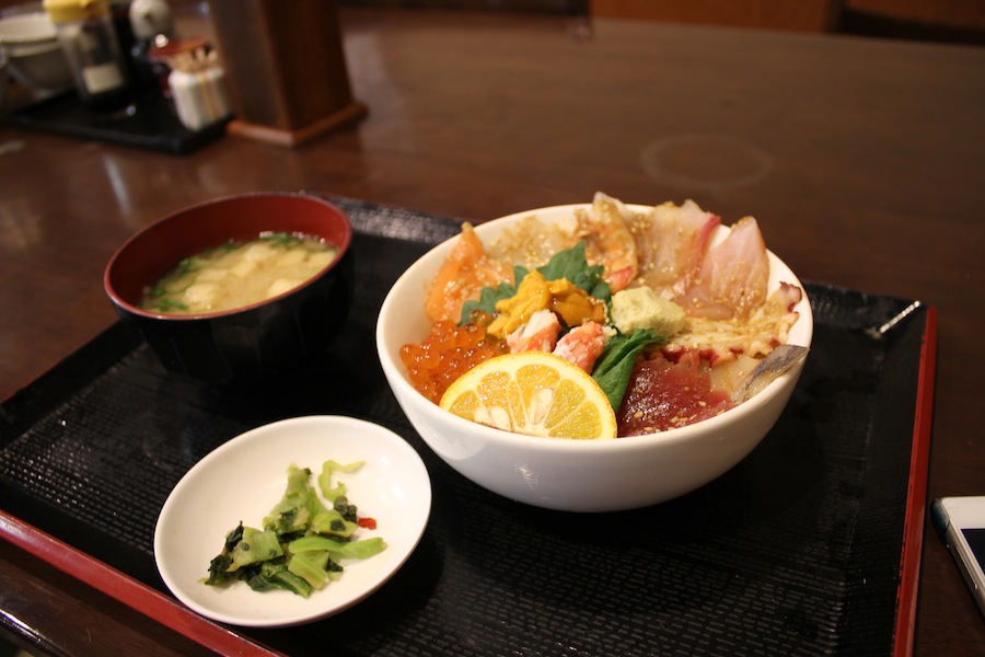 海鮮飯送麵豉湯